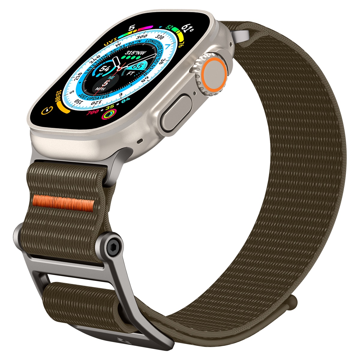 DuraPro Flex Ultra Apple Watch 45mm Series 9 Khaki