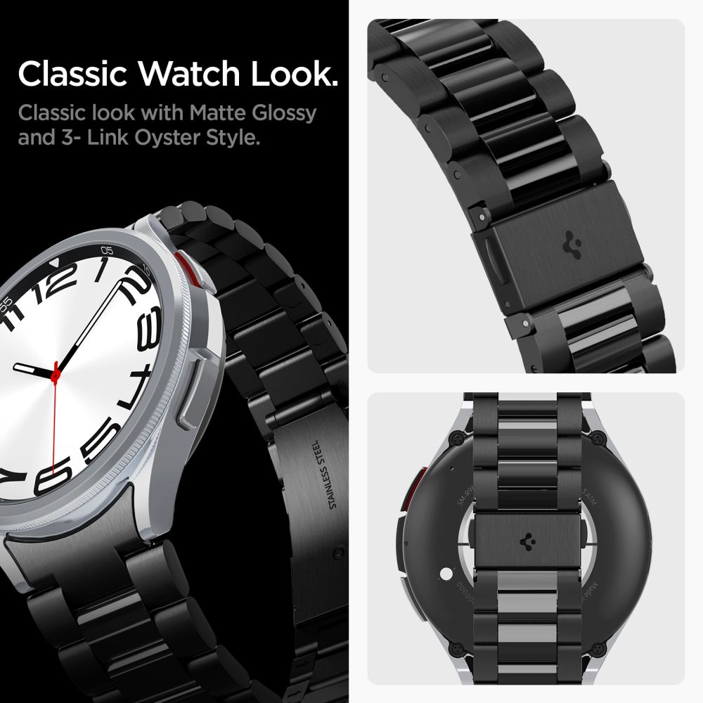 Modern Full-Fit bandje Galaxy Watch 6 Classic 47mm Black