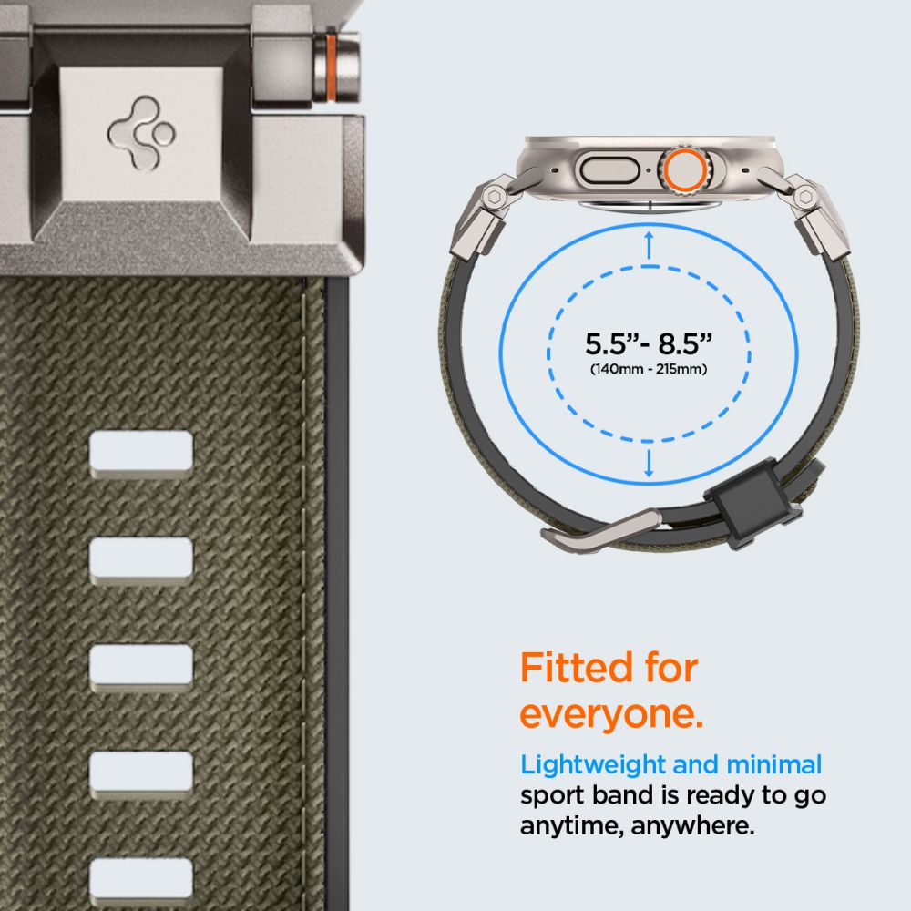 DuraPro Armor Apple Watch Series 1-3 42mm Military Green