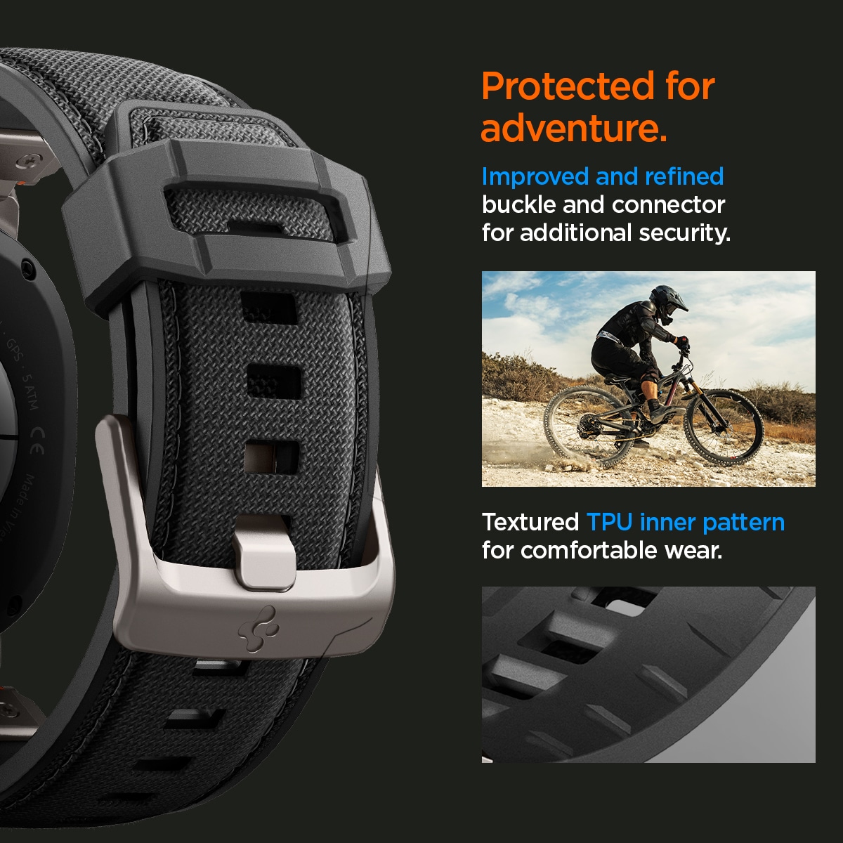 DuraPro Armor Samsung Galaxy Watch 8 44mm Black