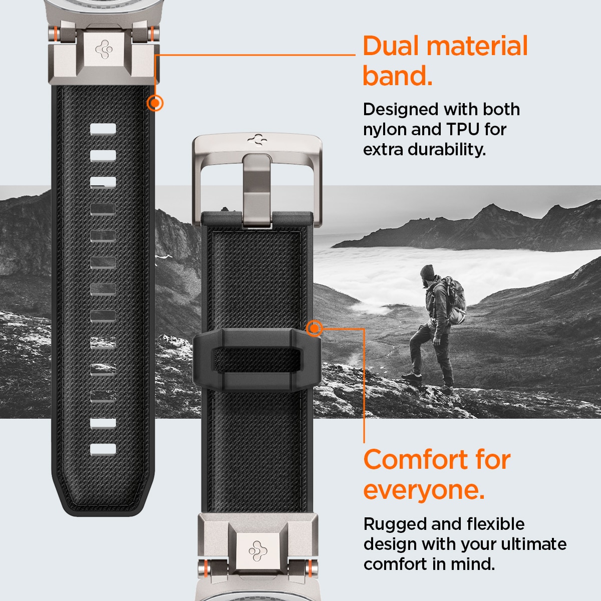 DuraPro Armor Samsung Galaxy Watch 8 44mm Black