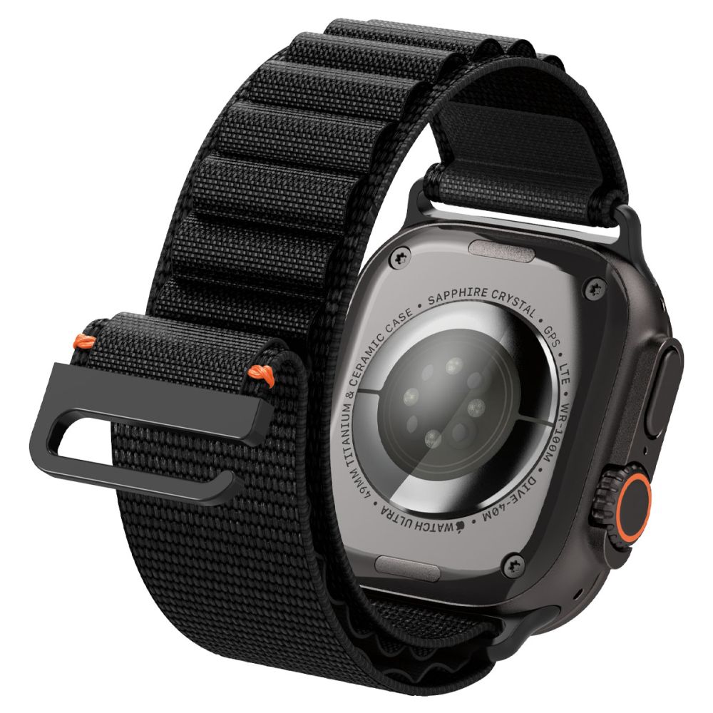 WBF1 Band Apple Watch Series 4-6 44mm Zwart