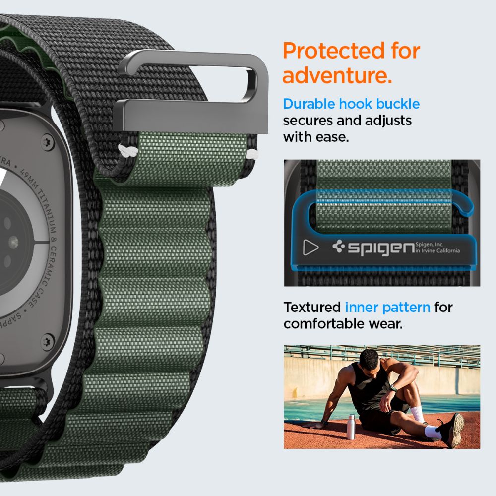 WBF1 Band Apple Watch Ultra 49mm 2nd Gen Groen