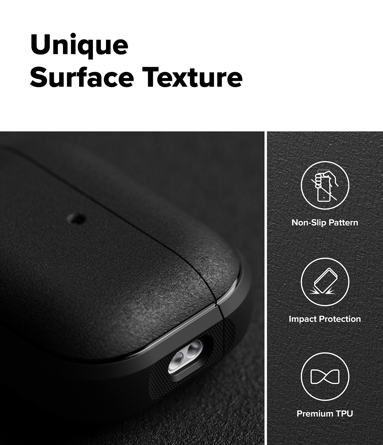 Onyx Magnetic Case Apple AirPods Pro 3 Zwart