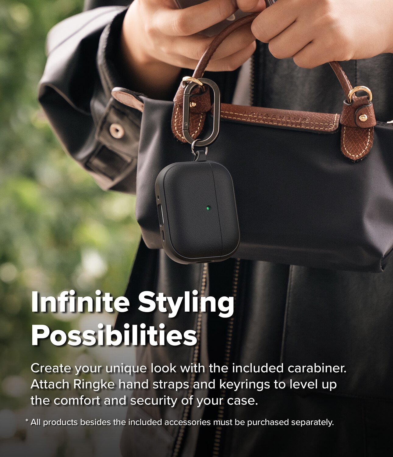 Onyx Magnetic Case Apple AirPods Pro 3 Zwart