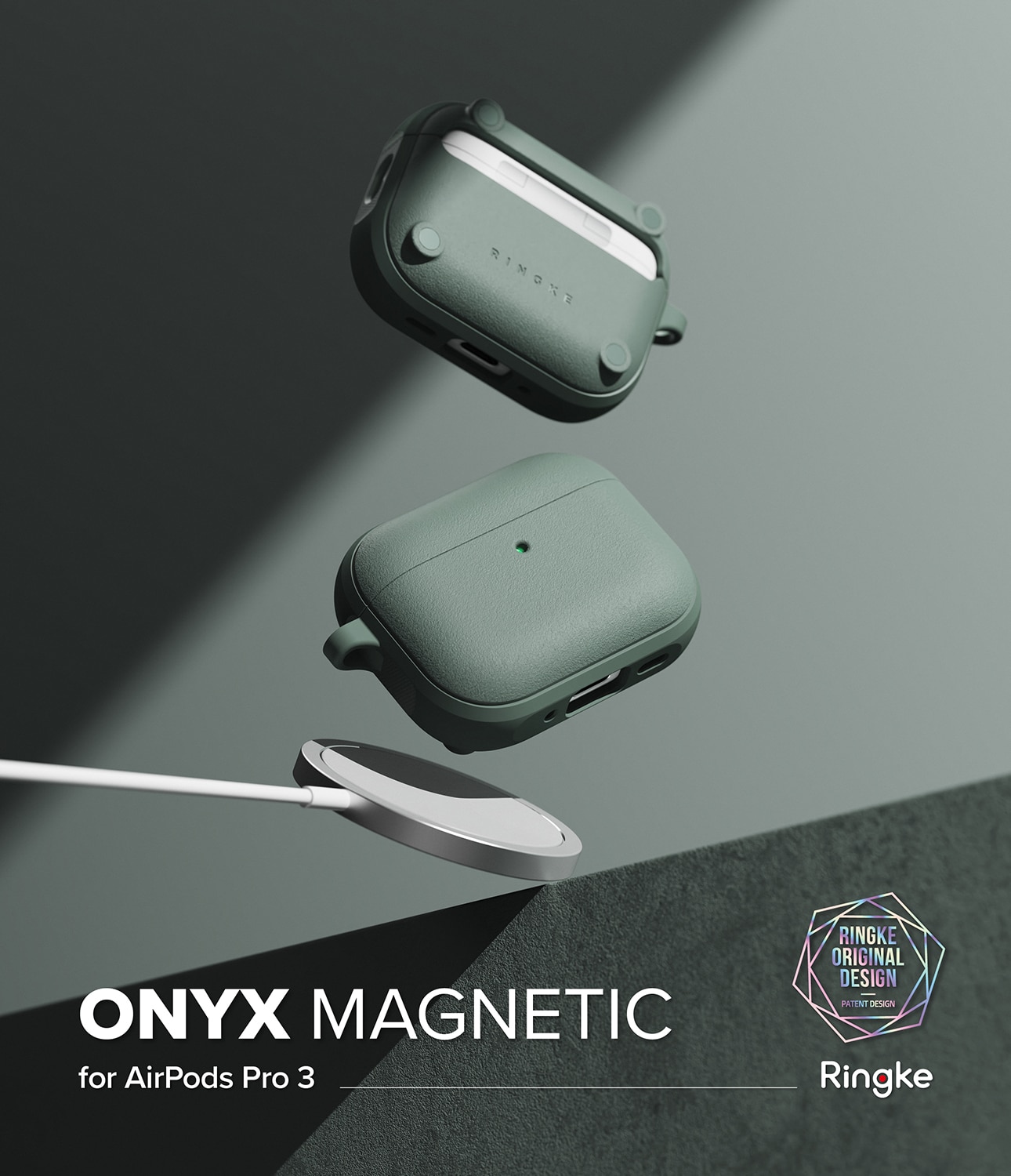 Onyx Magnetic Case Apple AirPods Pro 3 Sage Green