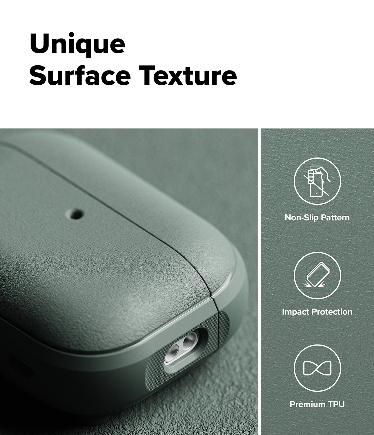 Onyx Magnetic Case Apple AirPods Pro 3 Sage Green