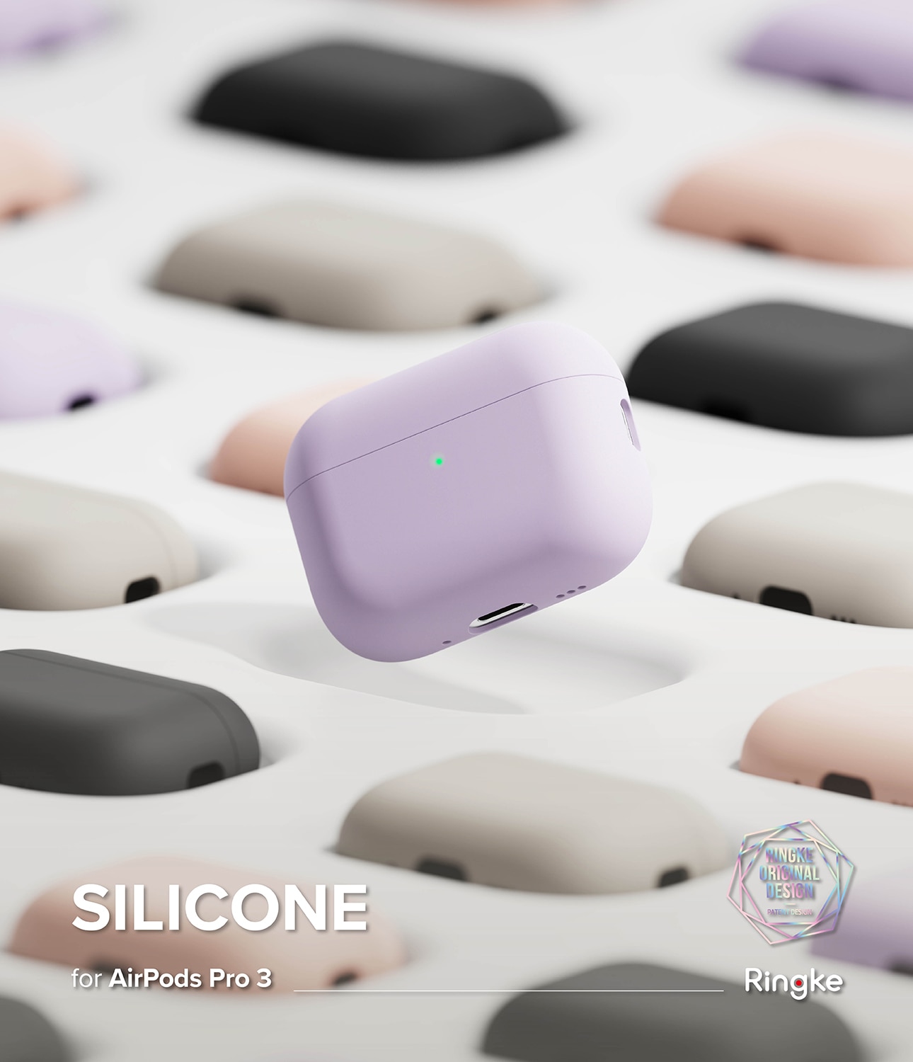 Silicone Hoesje Apple AirPods Pro 3 Pink
