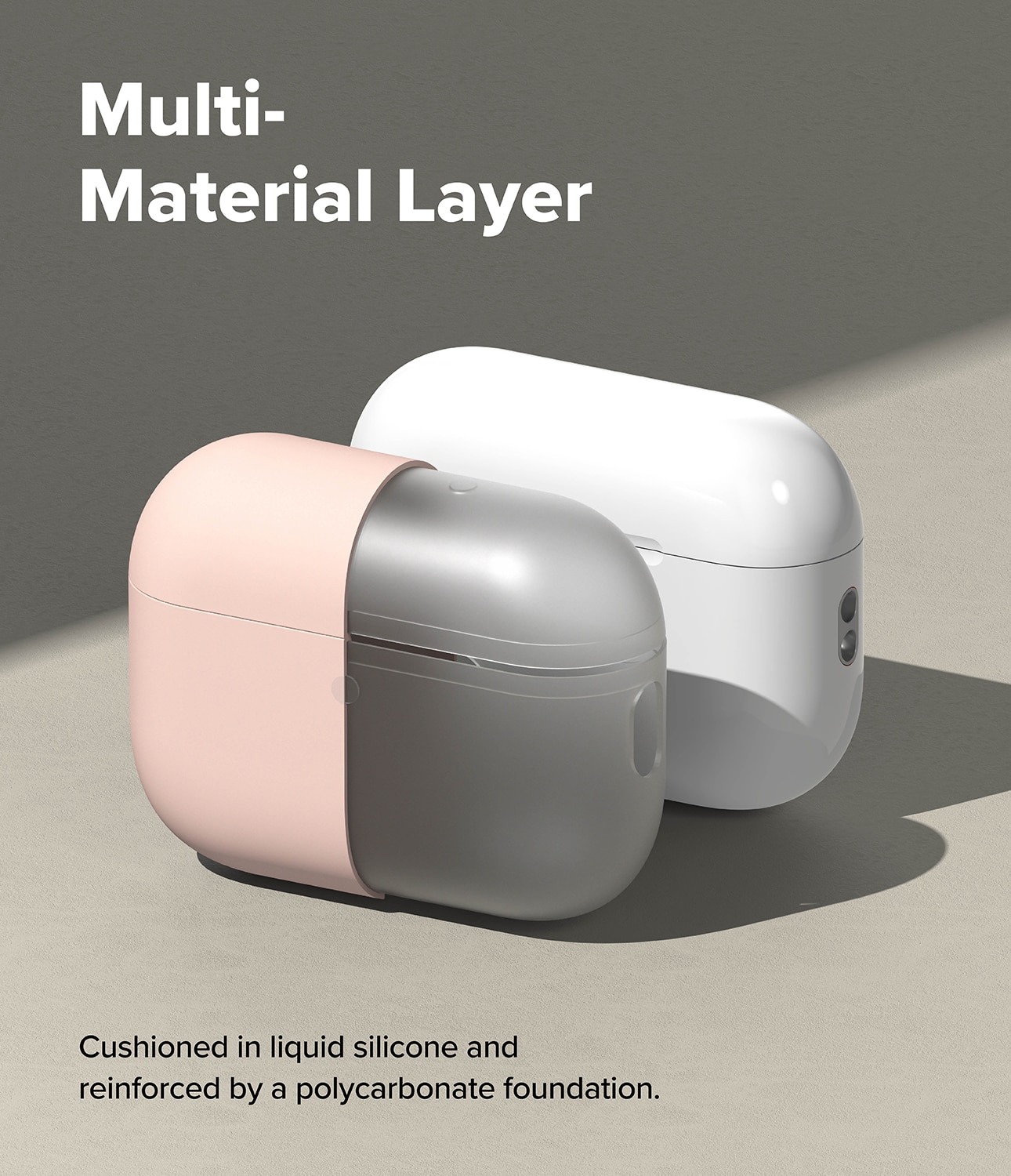 Silicone Hoesje Apple AirPods Pro 3 Pink