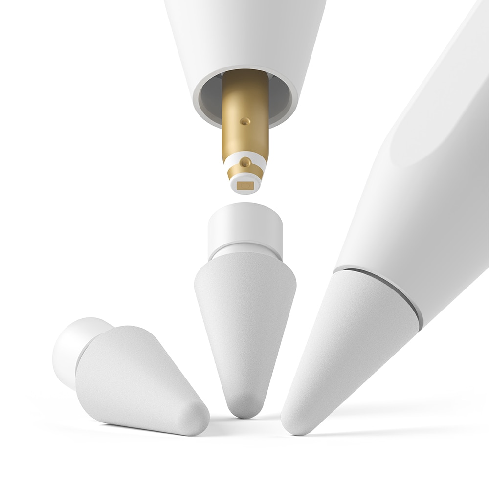 2B Tip Apple Pencil (3-pack) wit