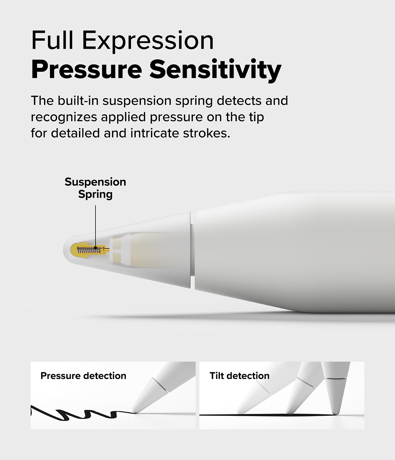 2B Tip Apple Pencil (3-pack) wit