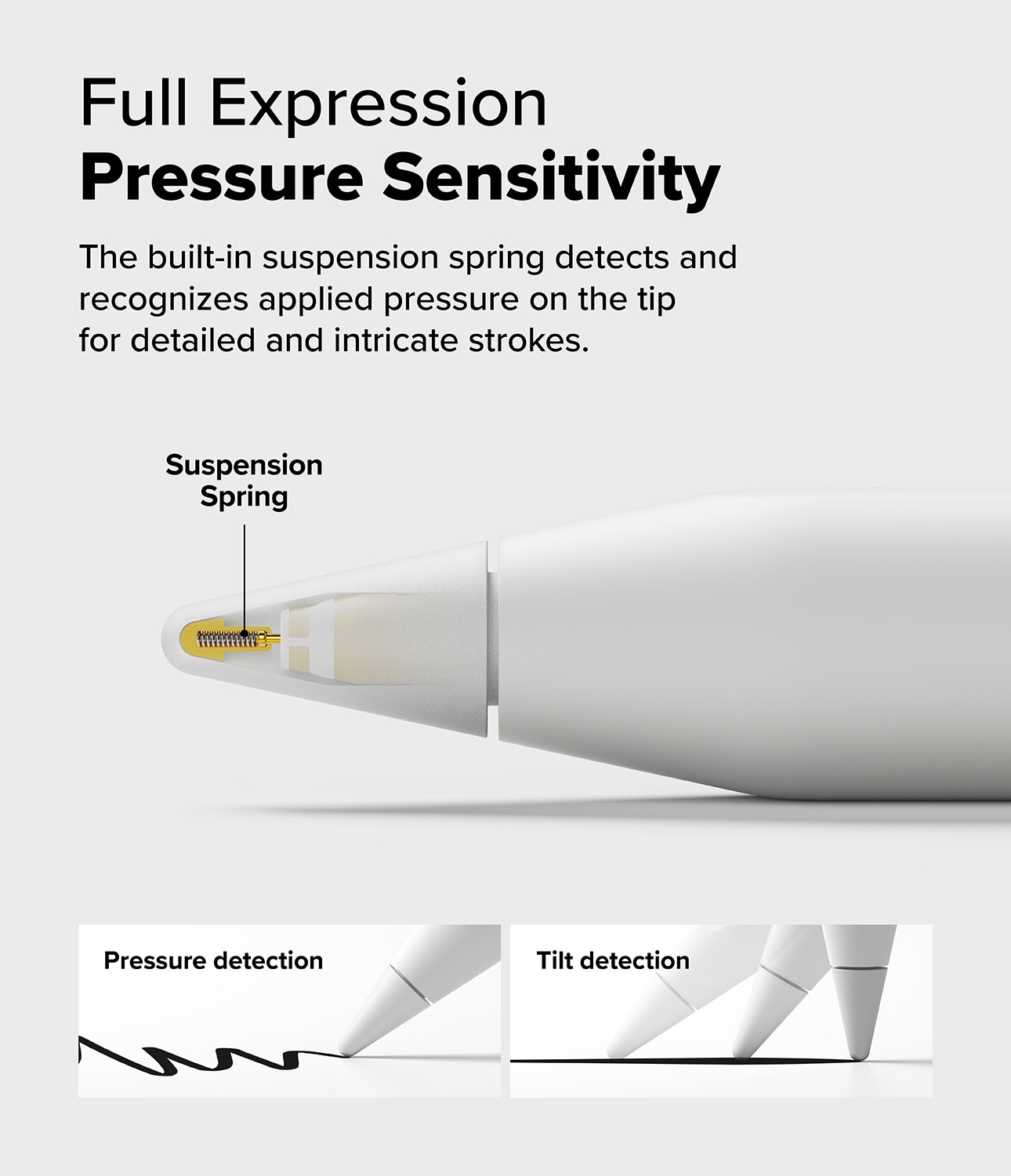 HB Tip Apple Pencil (3-pack) wit