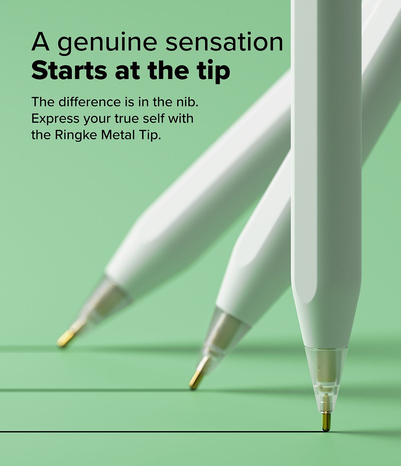 Metal Tip Apple Pencil (3-pack) wit