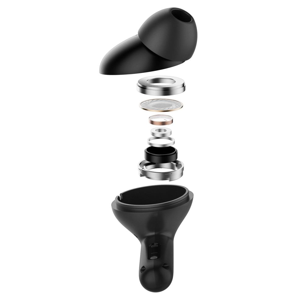 ANC In-Ear Oordopjes Zwart