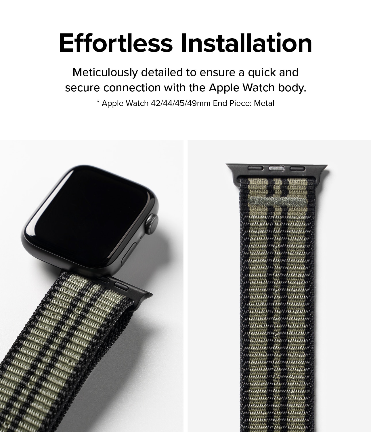 Sports Air Loop Band Apple Watch 45mm Series 9 Burnt Olive