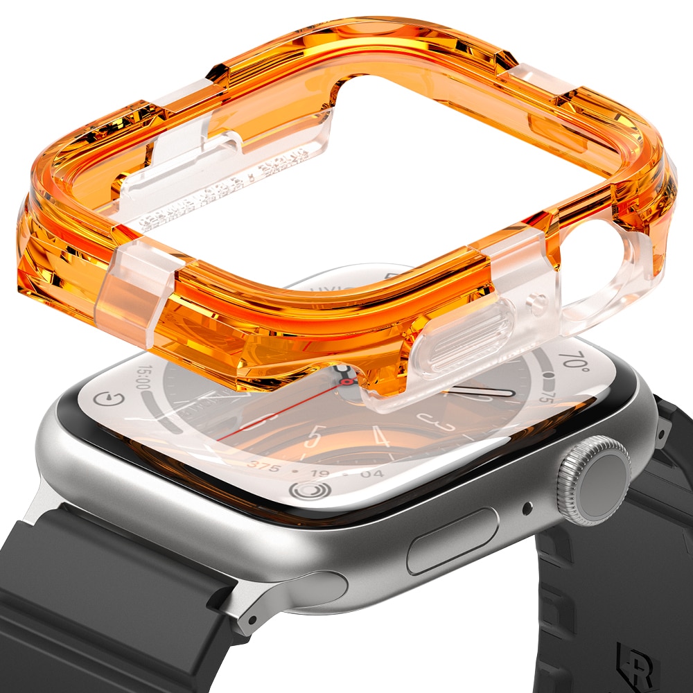 Fusion Bumper Apple Watch 45mm Series 9 Neon Orange