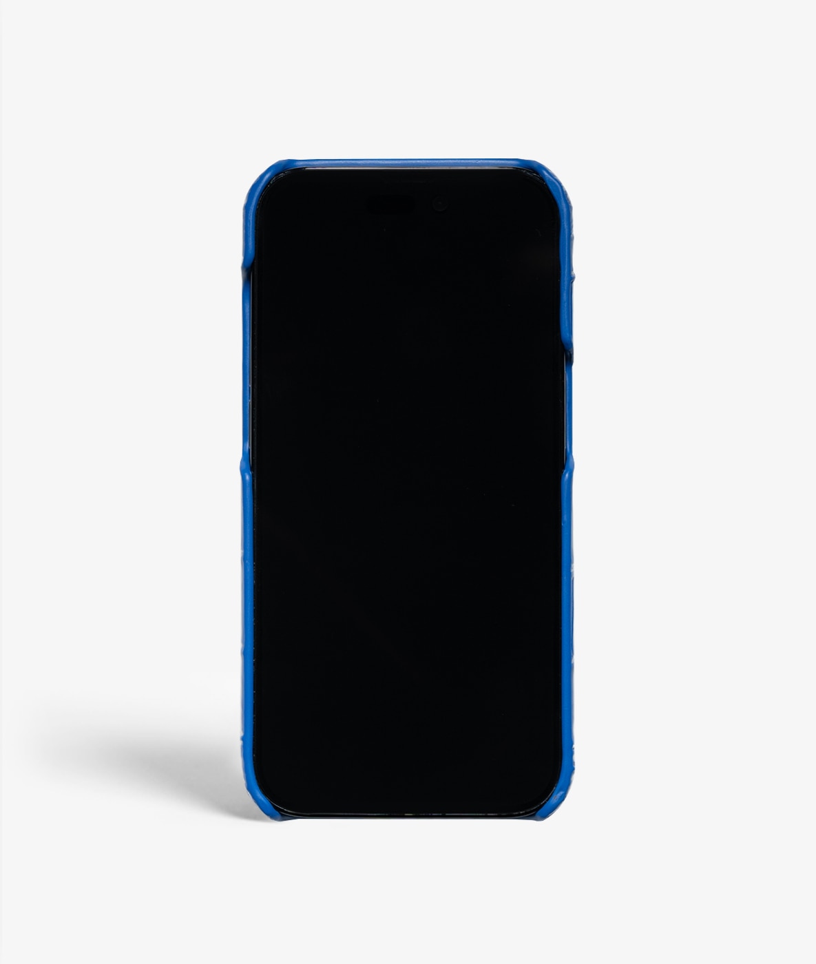 Hoesje iPhone 14 Pro Croco Blauw