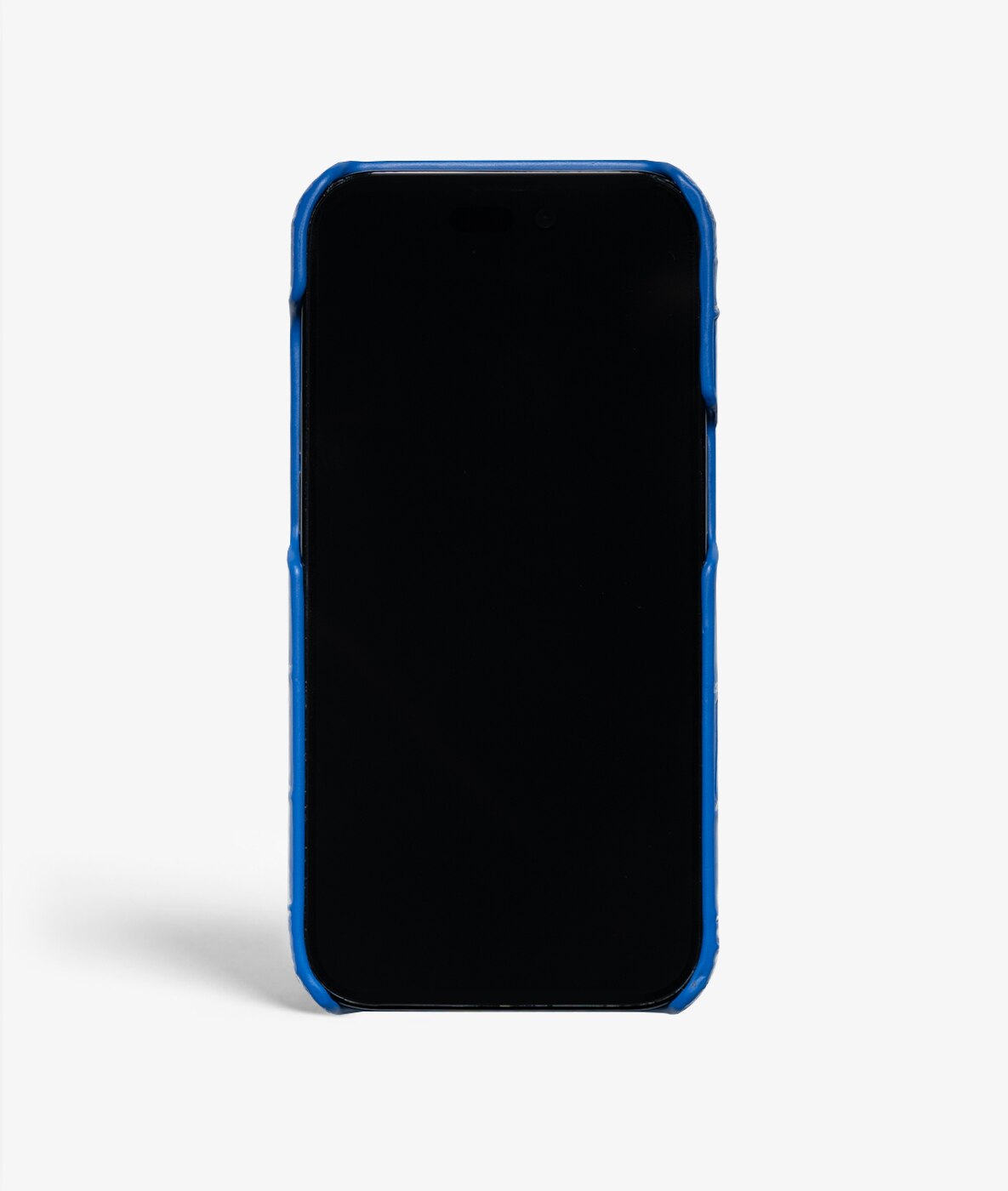Hoesje iPhone 14 Pro Max Croco Blauw