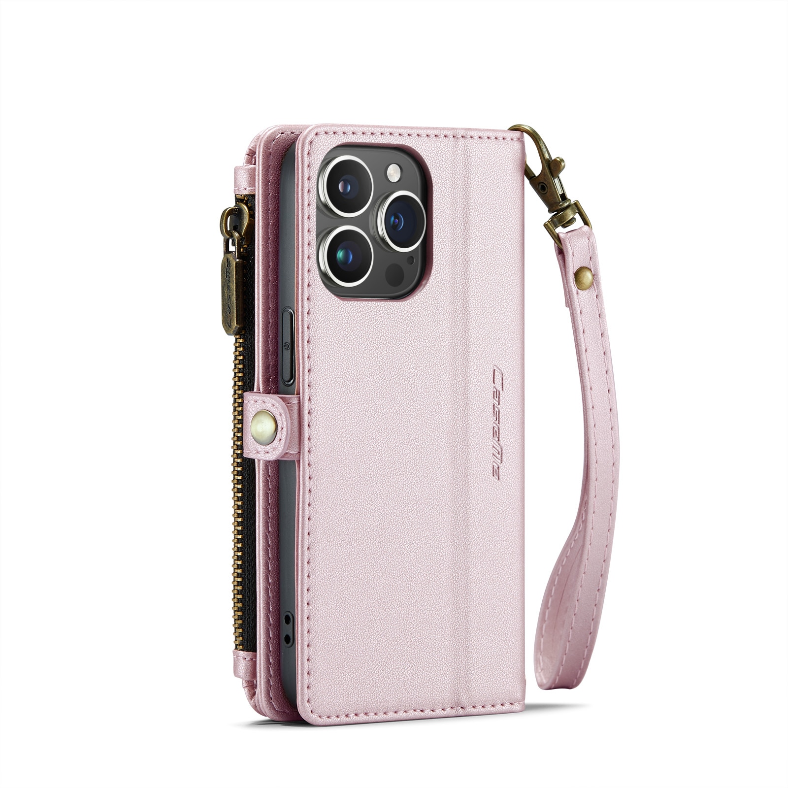 Portemonnee tas iPhone 14 Pro roze