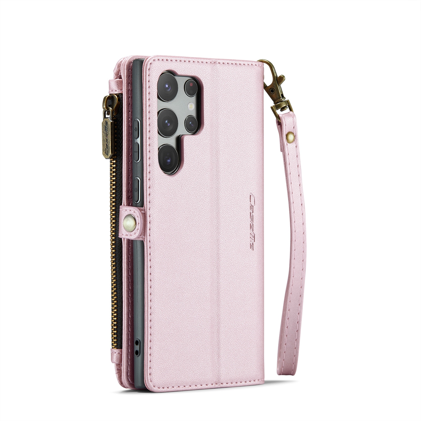 Portemonnee tas Samsung Galaxy S23 Ultra roze