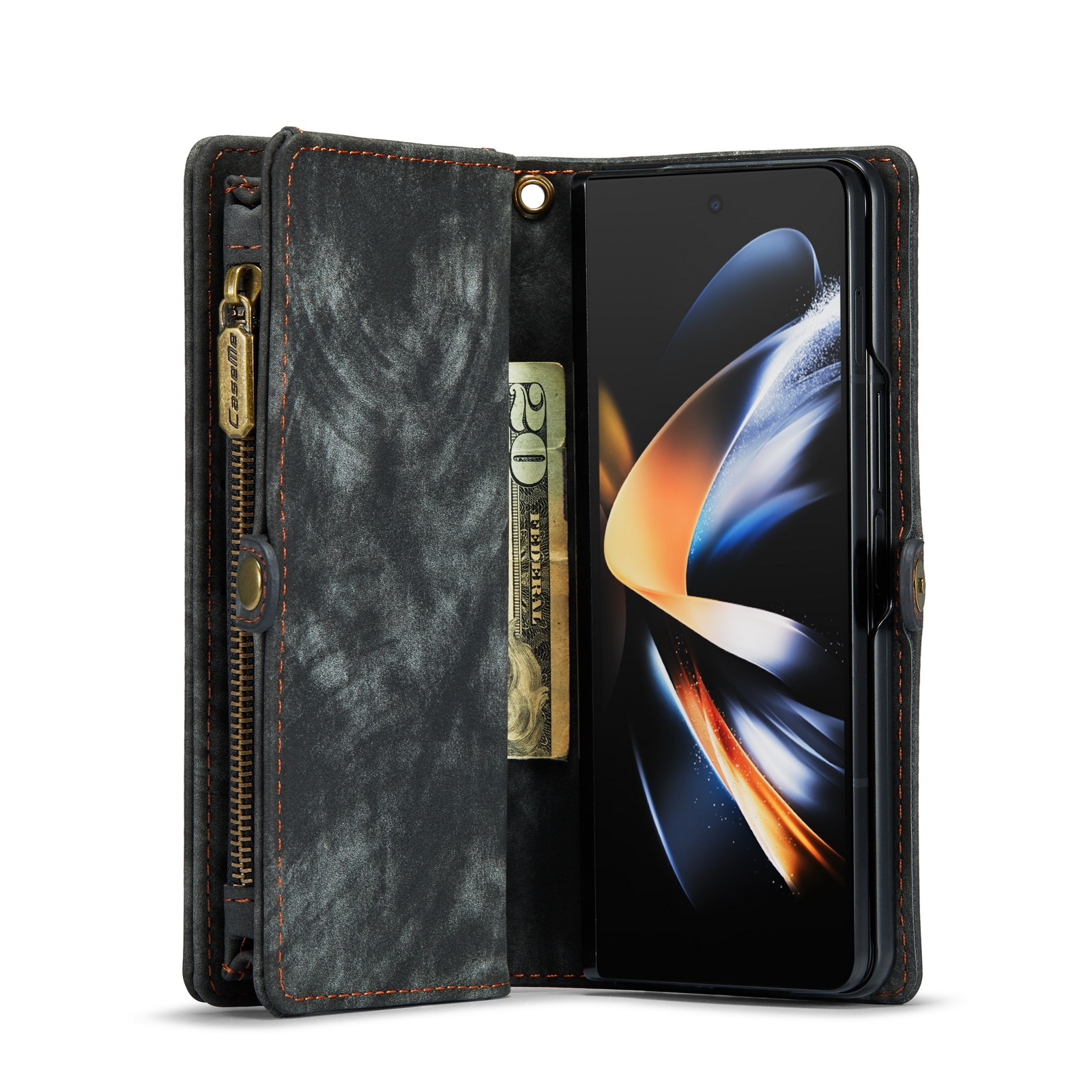 Multi-slot hoesje Samsung Galaxy Z Fold 4 Grijs