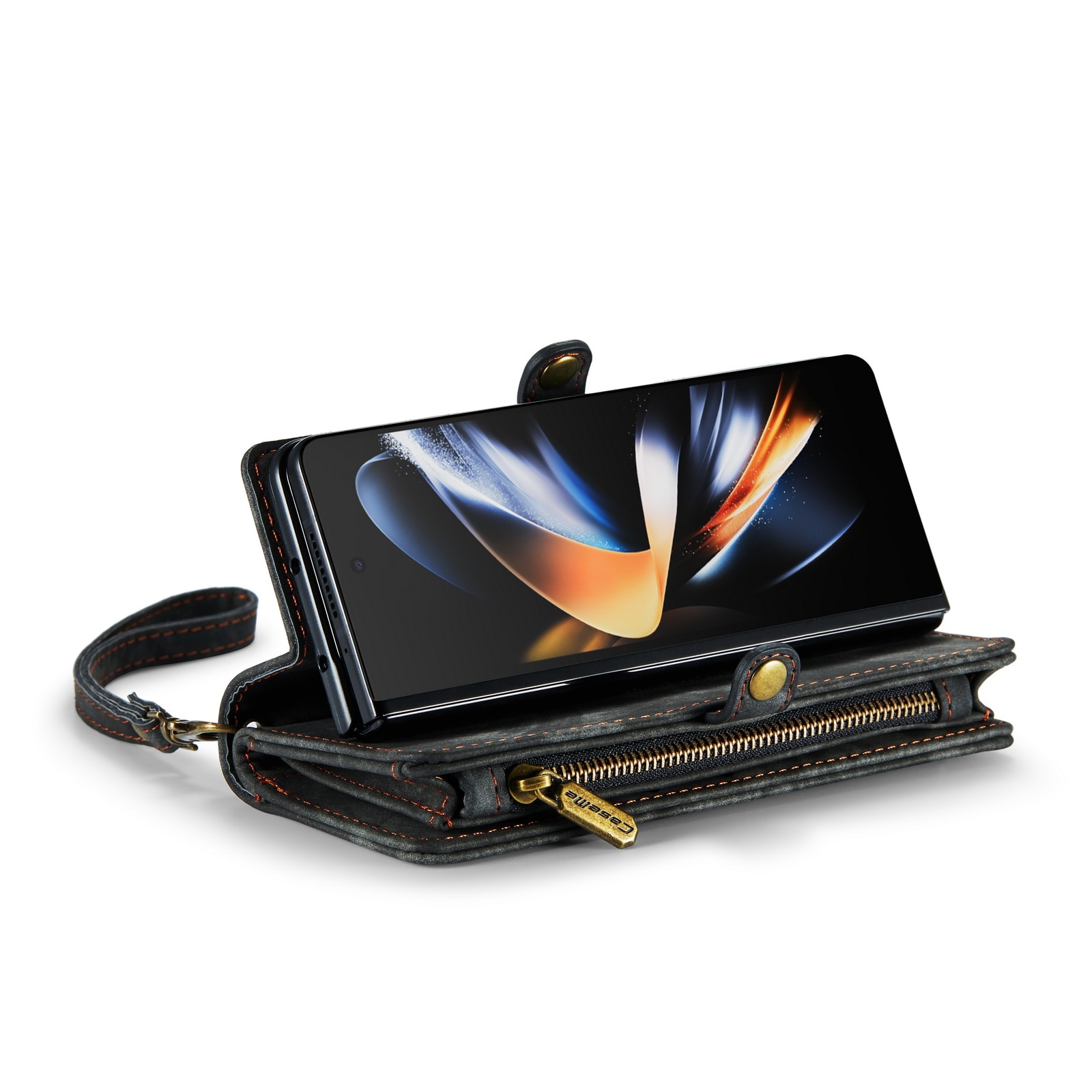 Multi-slot hoesje Samsung Galaxy Z Fold 4 Grijs