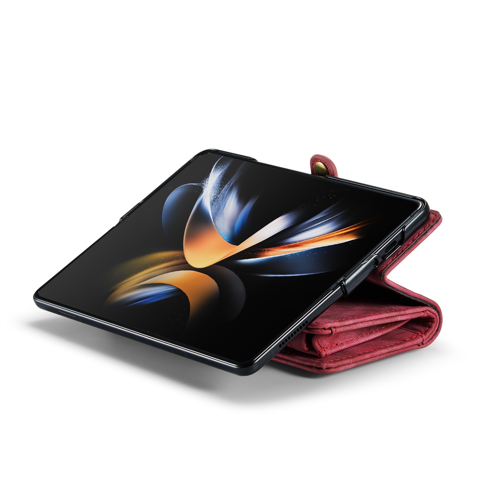 Multi-slot hoesje Samsung Galaxy Z Fold 5 Rood