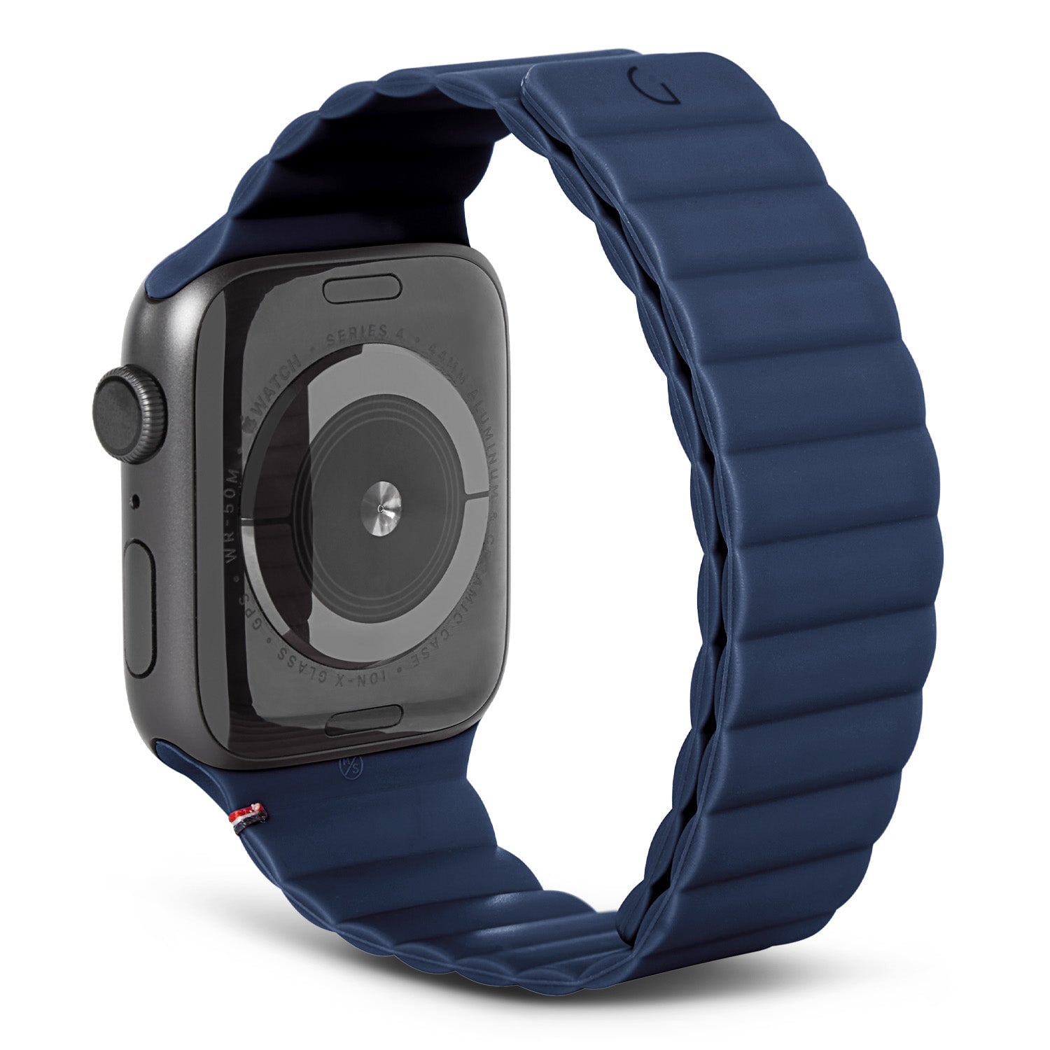 Silicone Magnetic Traction Strap Lite Apple Watch SE 44mm Matte Navy