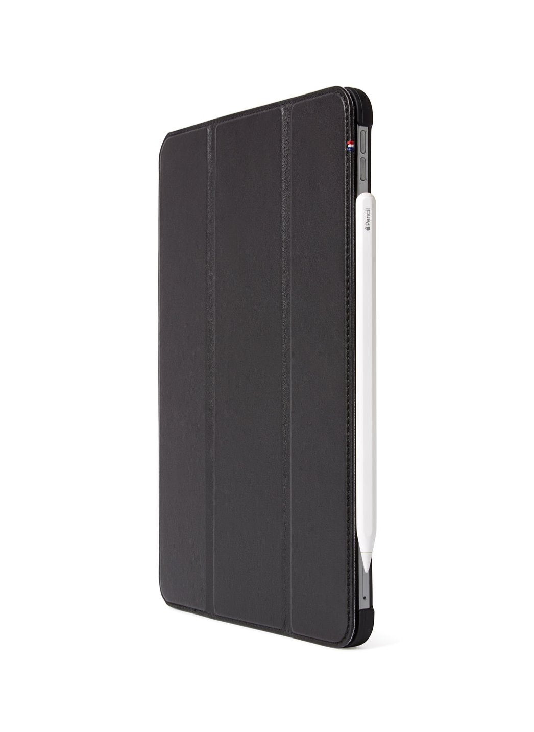 iPad Air 10.9 4th Gen (2020) Leather Hoesje Slim Cover zwart