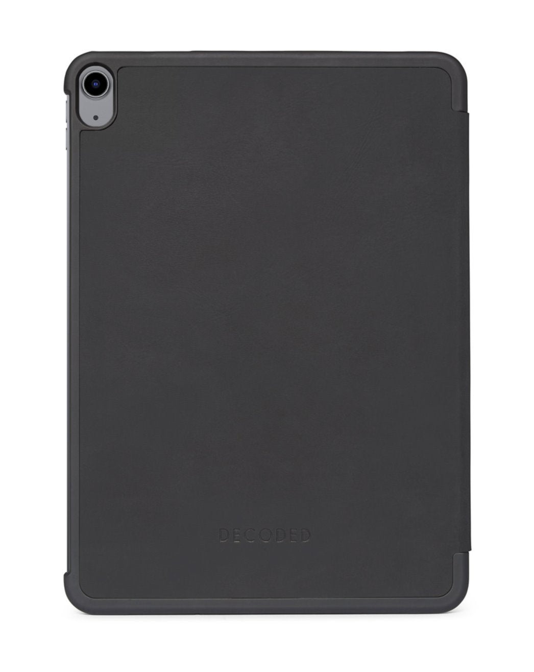 iPad Air 10.9 5th Gen (2022) Leather Hoesje Slim Cover zwart