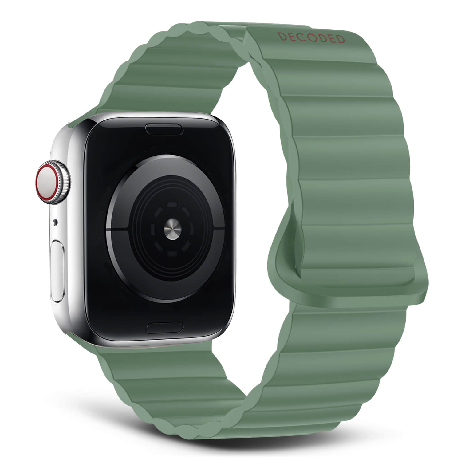 Silicone Traction Loop Strap Apple Watch Ultra 49mm Sage Leaf