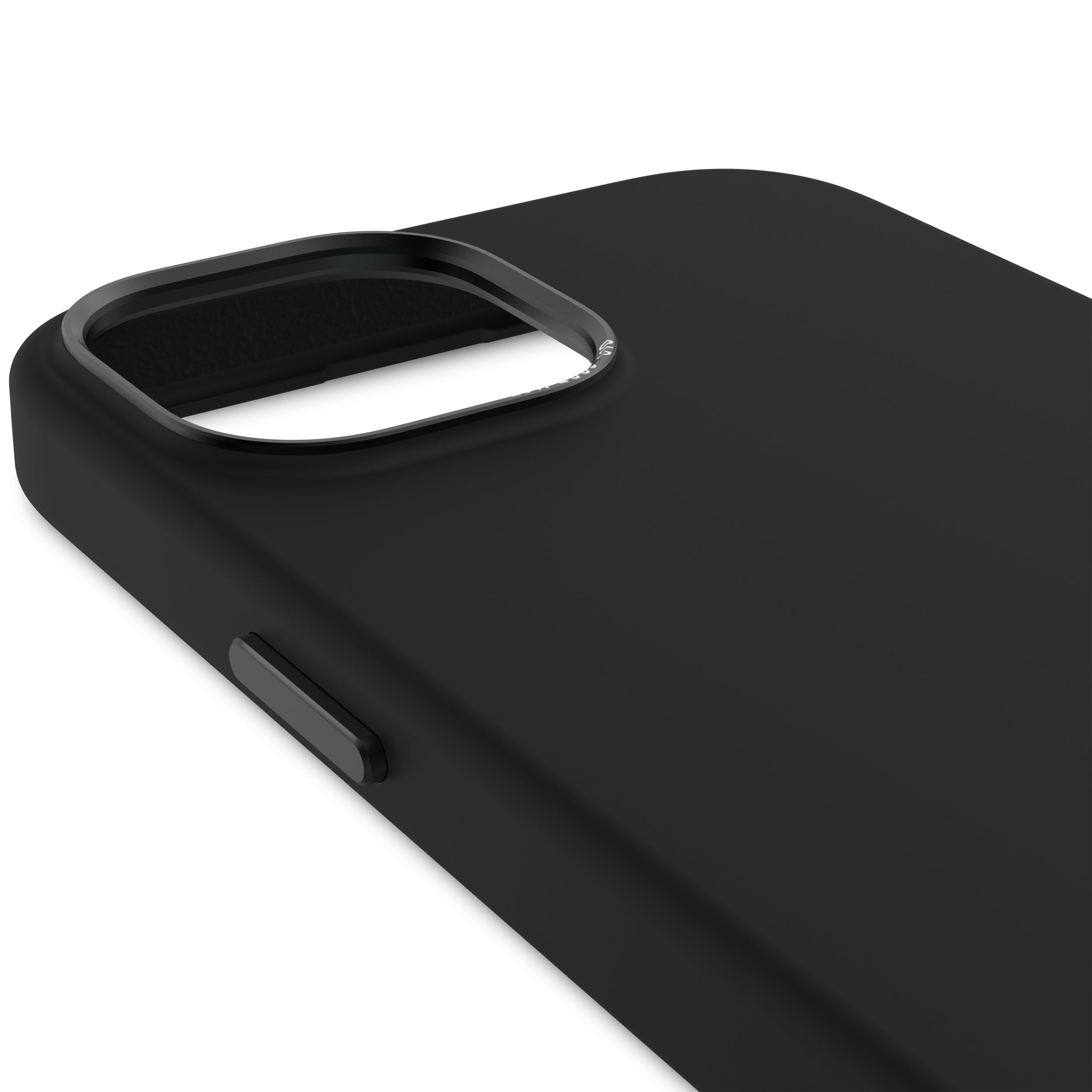AntiMicrobial Silicone Back Cover iPhone 15 Graphine
