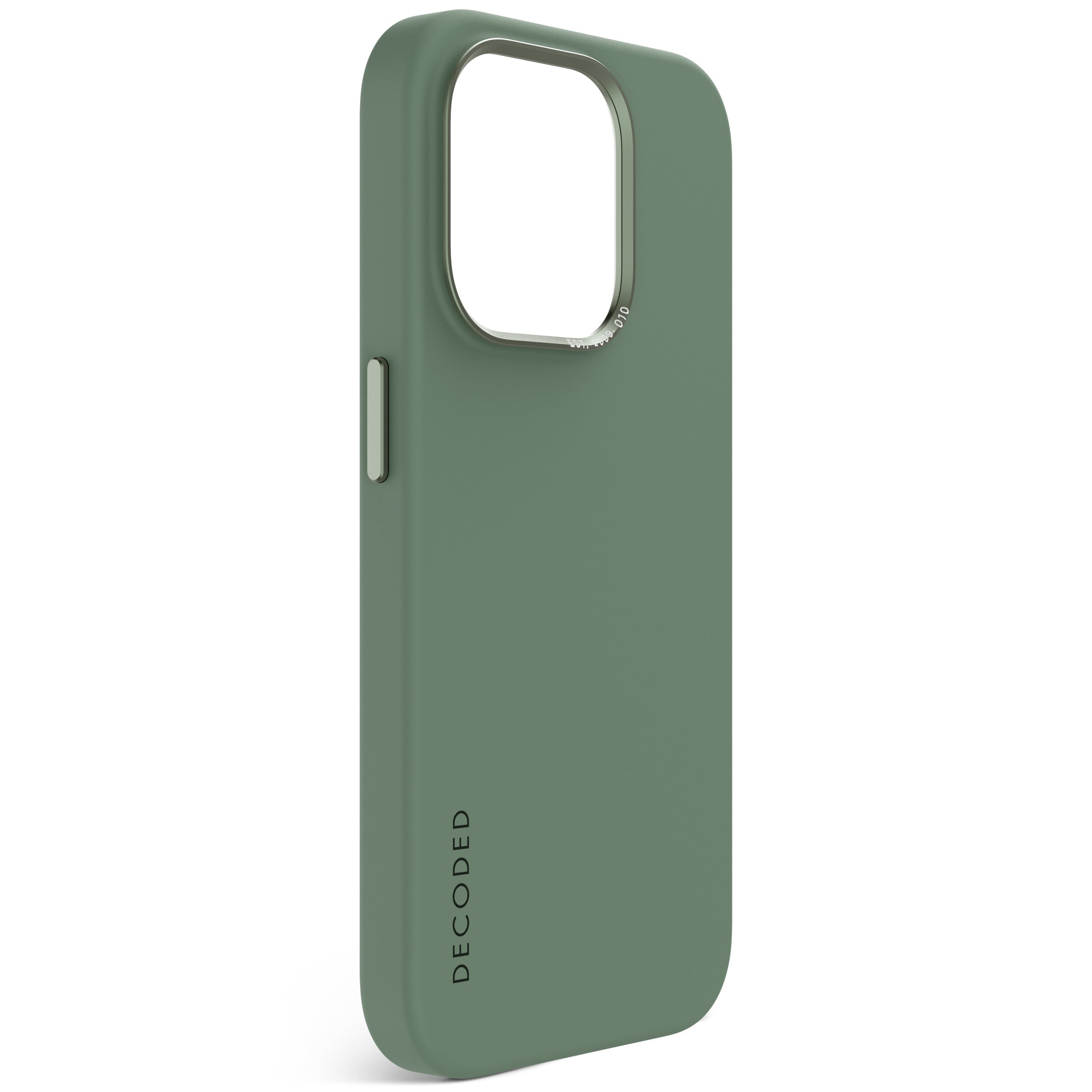 AntiMicrobial Silicone Back Cover iPhone 15 Pro Max Sage Leaf