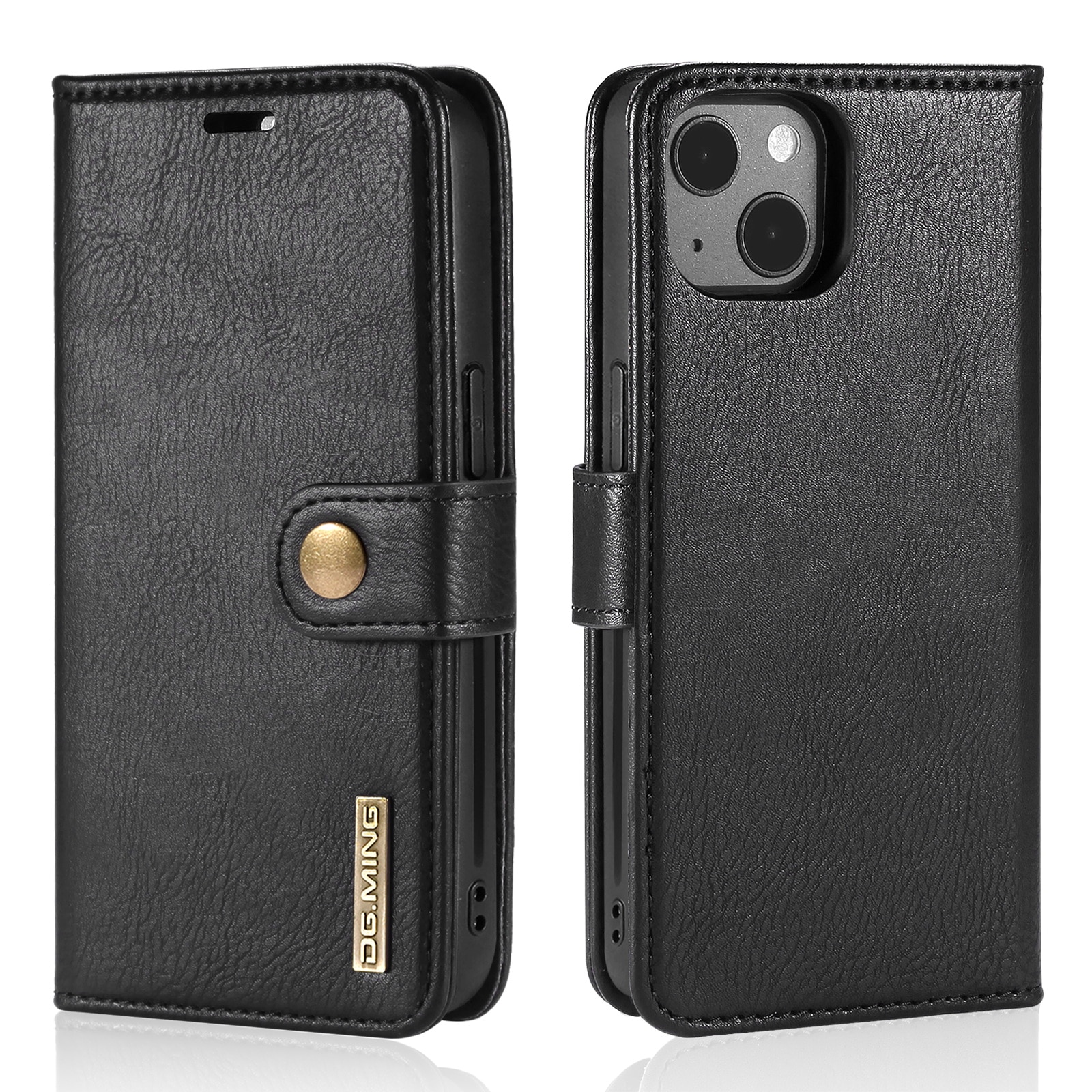 Magnet Wallet iPhone 13 Zwart