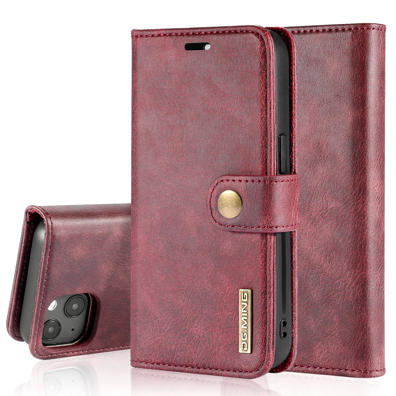 Magnet Wallet iPhone 13 Mini Red