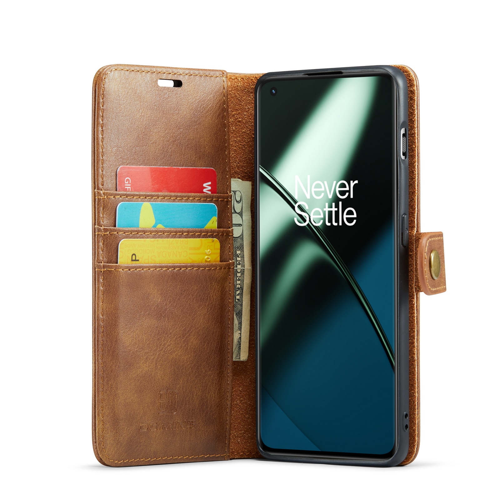 Magnet Wallet  OnePlus 11 Cognac