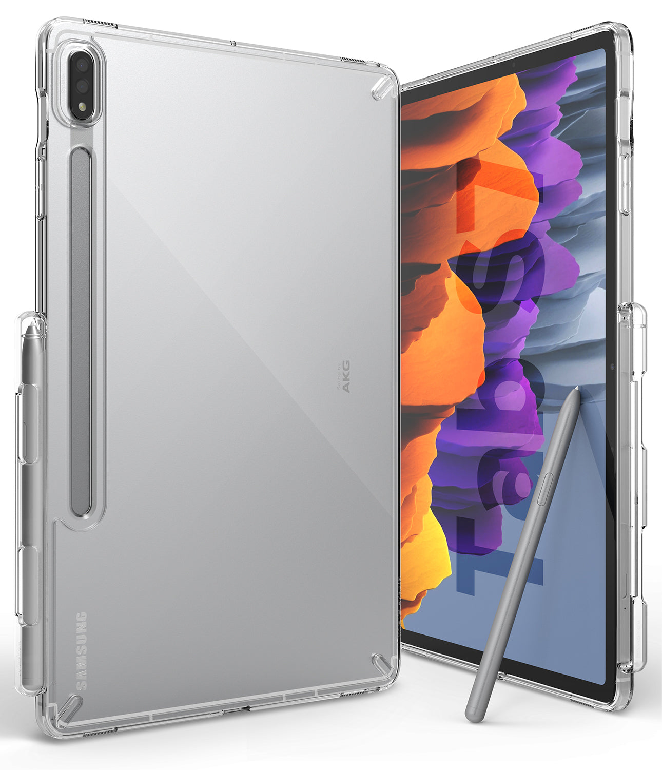 Fusion Case Samsung Galaxy Tab S7/S8 Clear