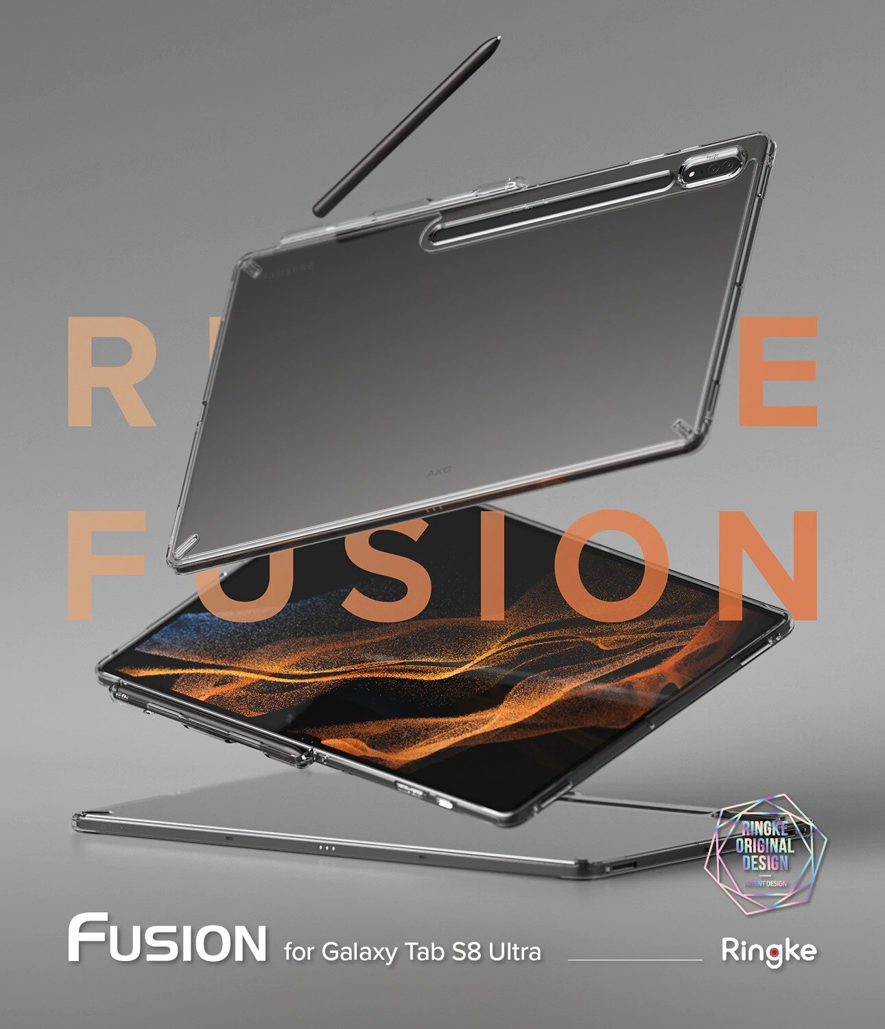 Fusion Case Samsung Galaxy Tab S8 Ultra Clear