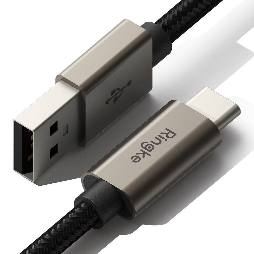 Fast Charging Basic Kabel USB-A -> USB-C 1m zwart