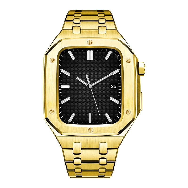 Apple Watch 45mm Full Metal Armband goud