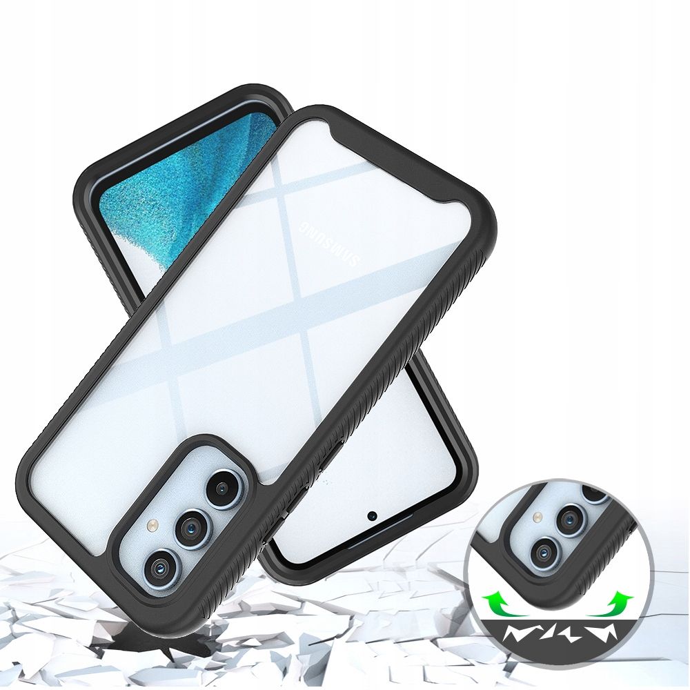 Samsung Galaxy A54 Full Protection Case Zwart