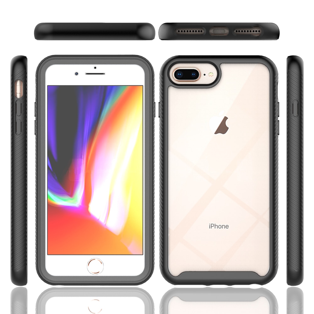 iPhone 7 Plus/8 Plus Full Protection Case zwart