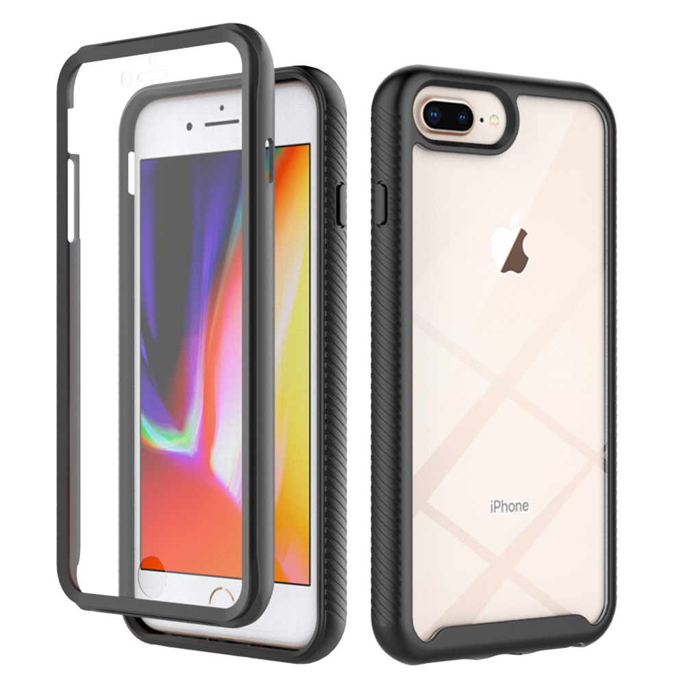 iPhone 7 Plus/8 Plus Full Protection Case zwart