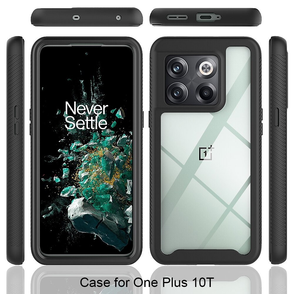  OnePlus 10T Full Protection Case Zwart