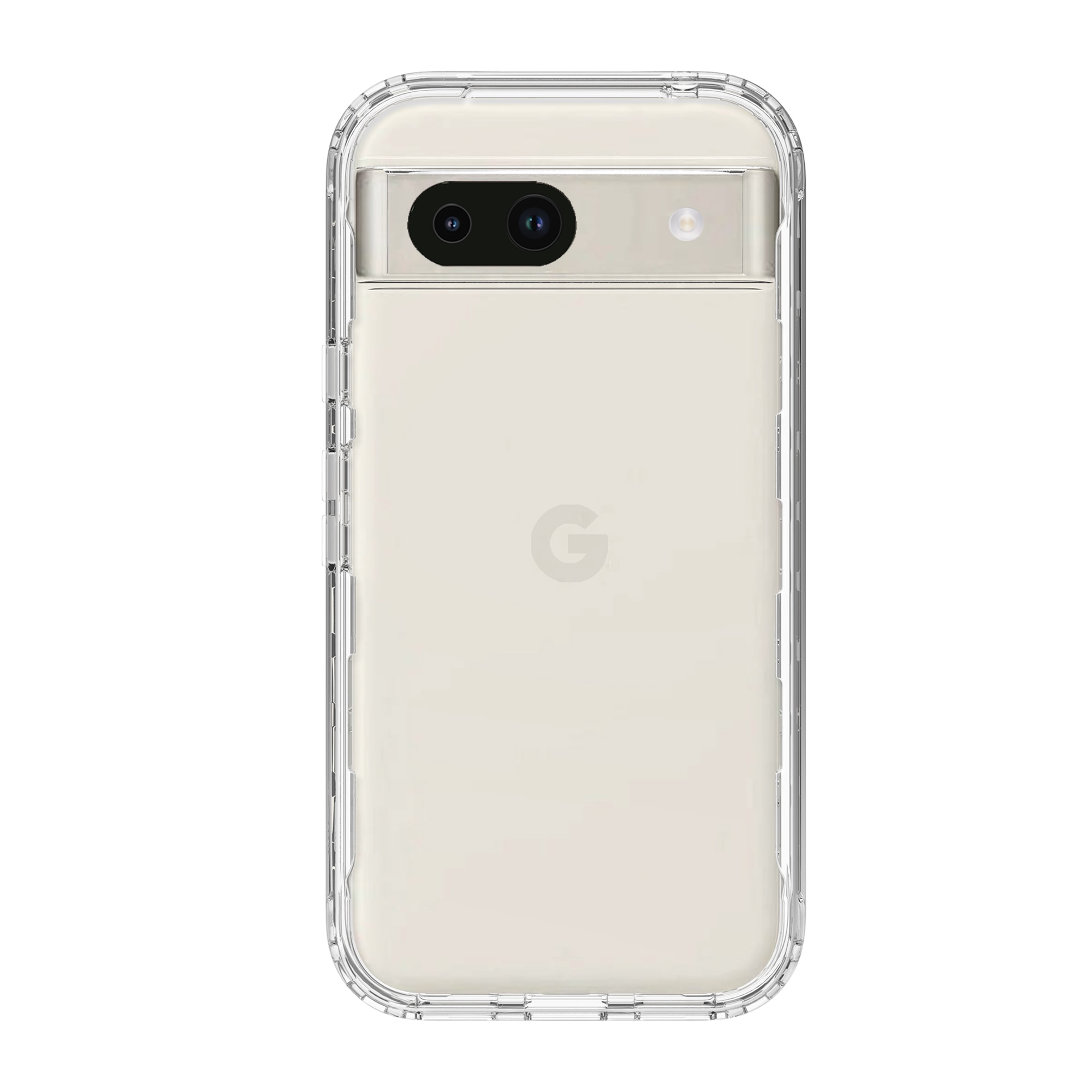 Google Pixel 8a Full Protection Case transparant