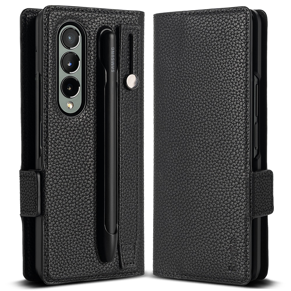 Folio Signature EZ Strap Plus Galaxy Z Fold 4 Zwart