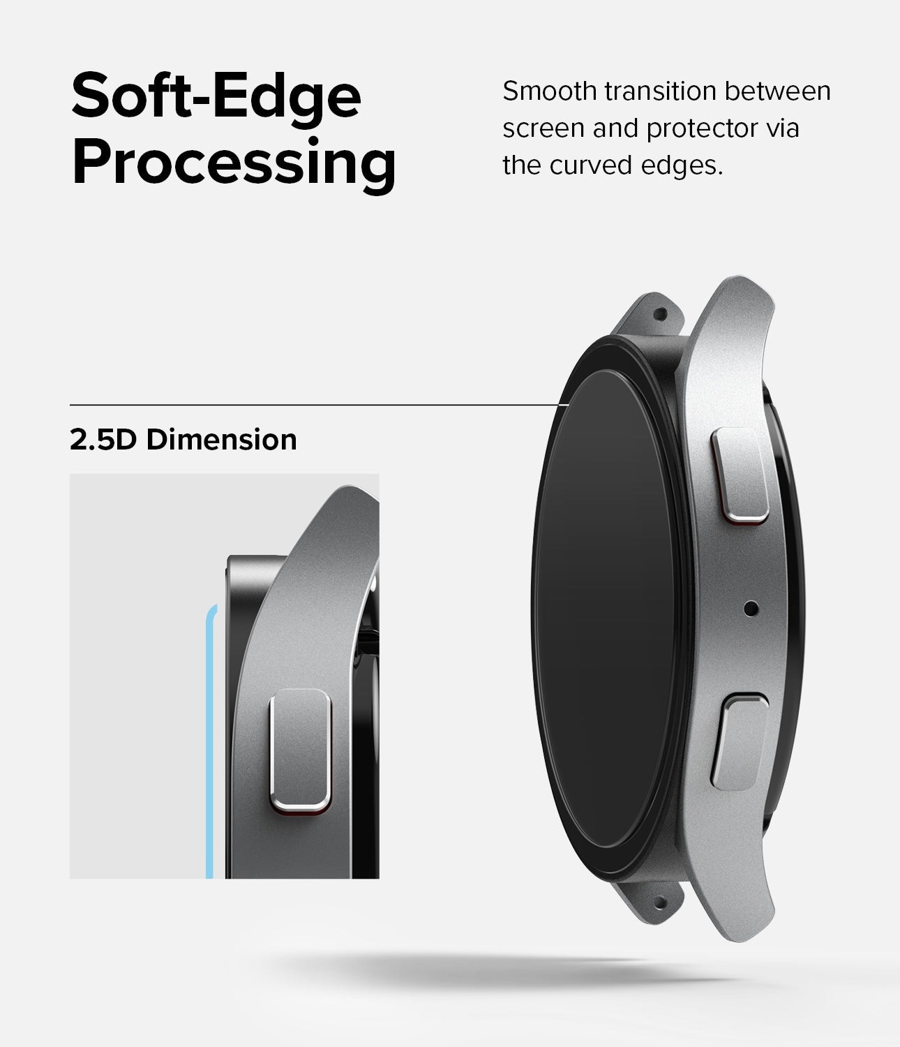 Screen Tempered Glass (4-pack) Samsung Galaxy Watch 5 40mm