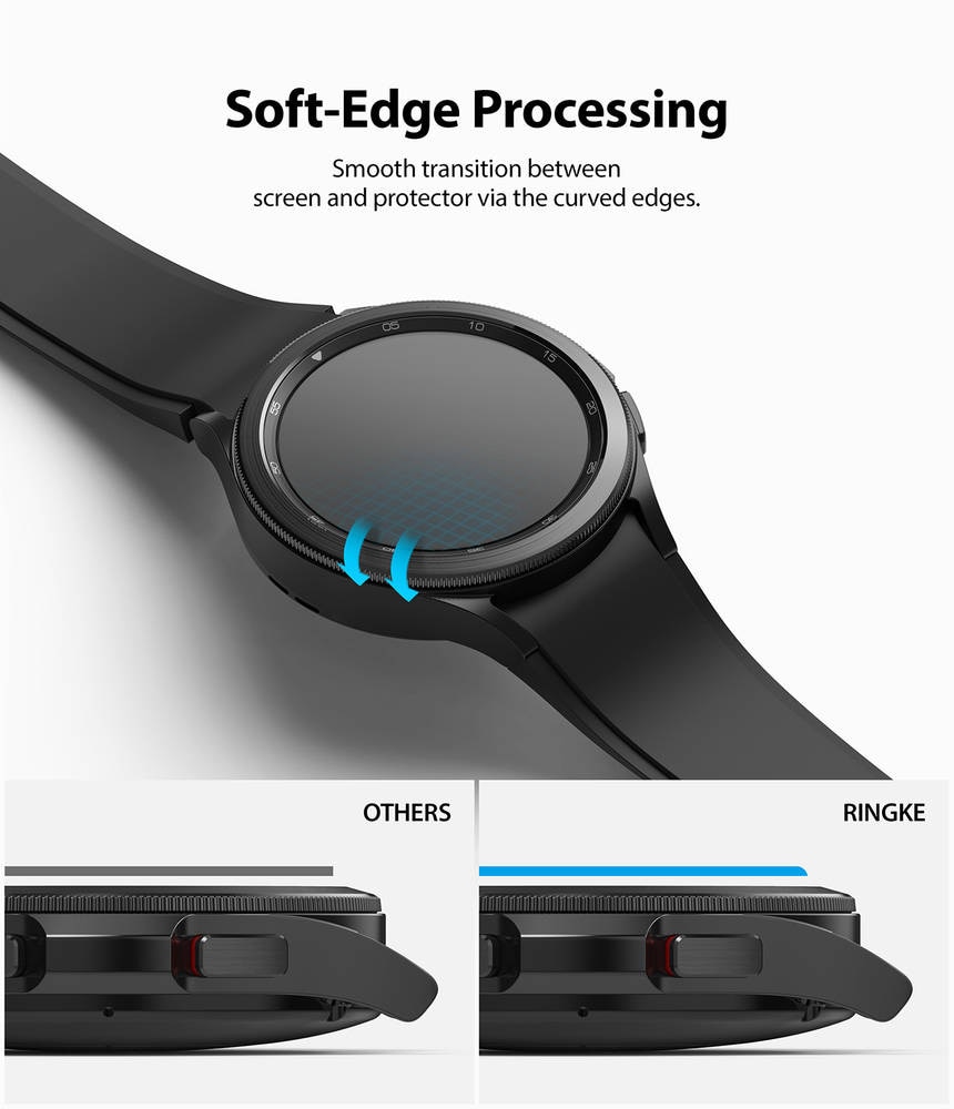 Screen Tempered Glass (4-pack) Samsung Galaxy Watch 4 Classic 42mm