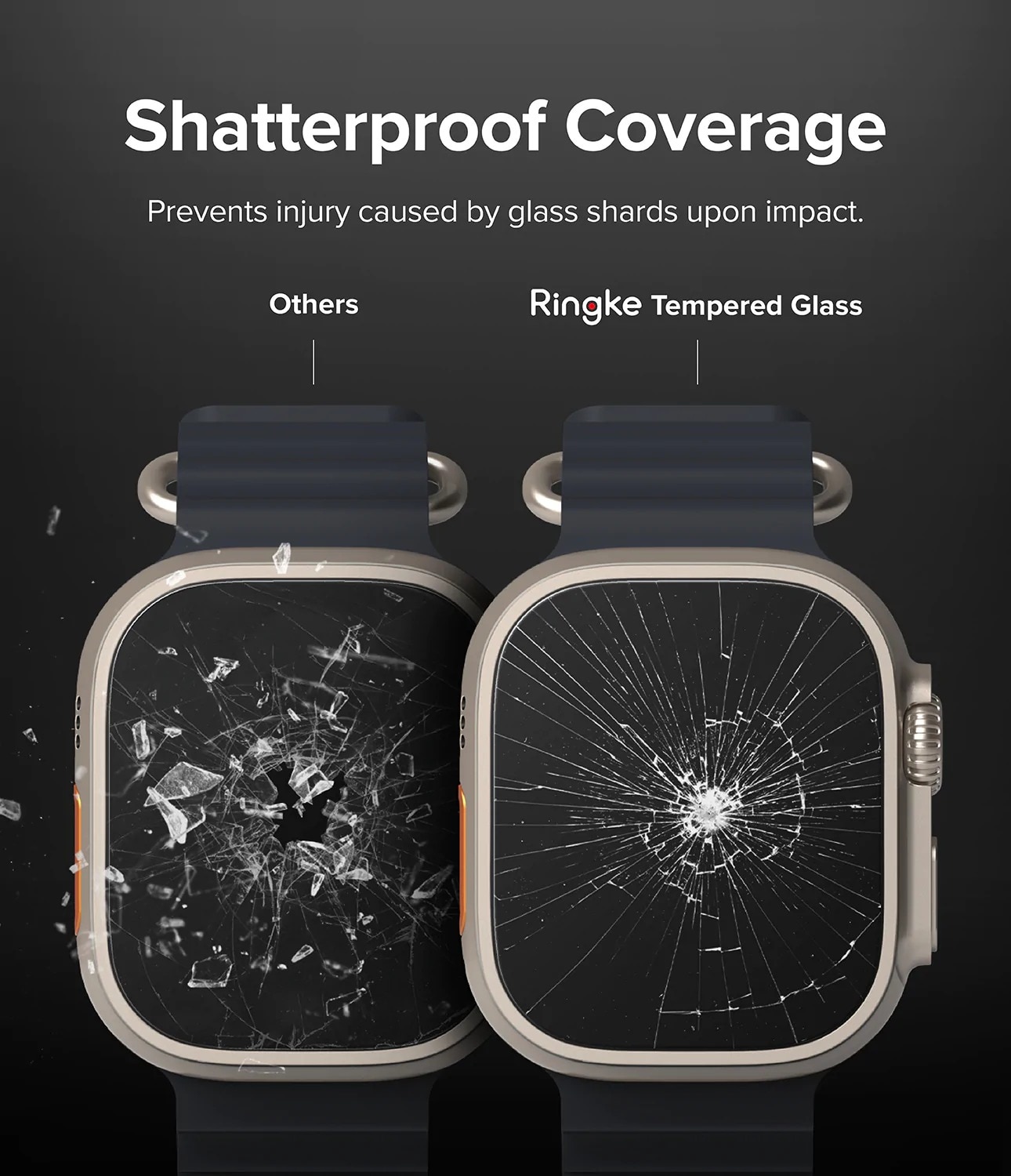 Screen Tempered Glass (4-pack) Apple Watch Ultra 2 49mm