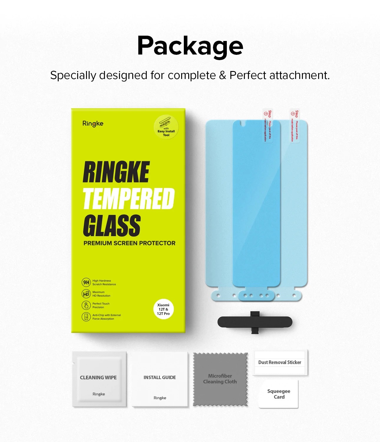 Screen Protector Glass (2-pack) Xiaomi 12T/12T Pro